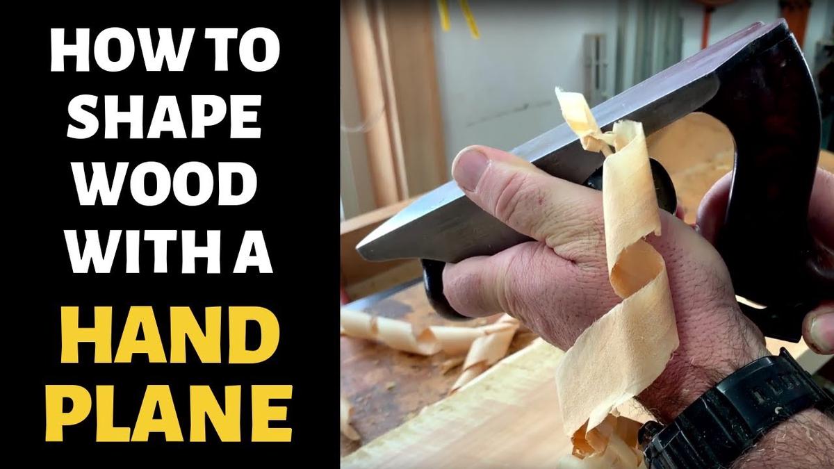 HAND PLANING ROUGH LUMBER See How It's Done With An Old Bailey Plane