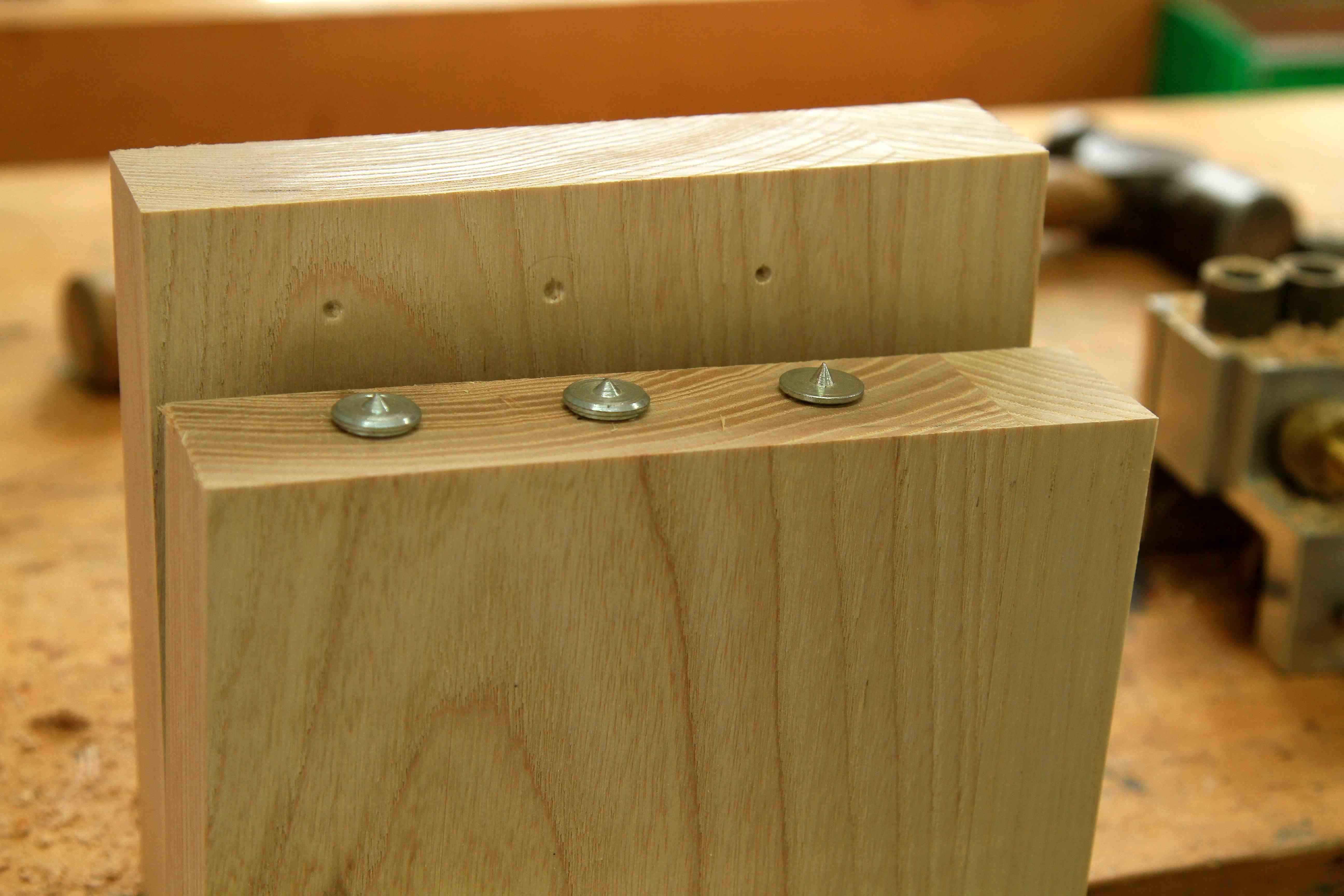 how many dowels to use woodworking? 2