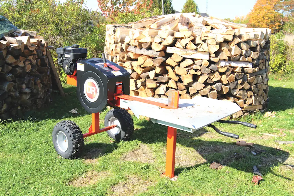 LOG SPLITTER: How to Make Firewood Faster & Better - Baileylineroad