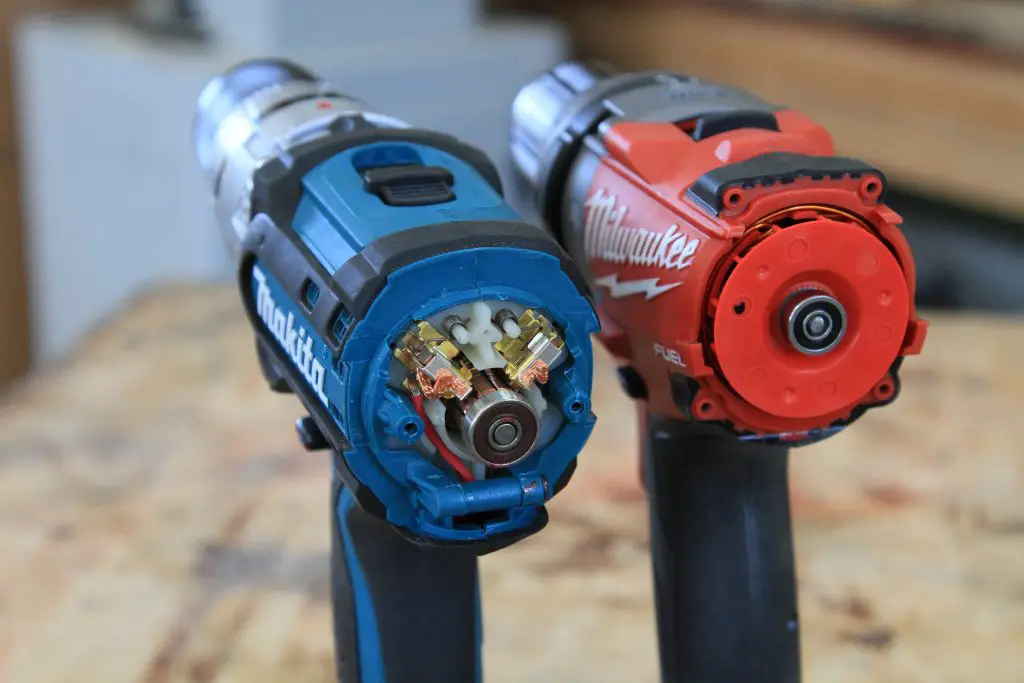 Brushless motor for outlet drill