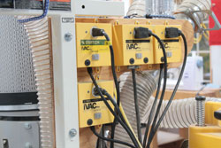 iVAC WOODWORKING DUST COLLECTION CONTROL System Turns ON 