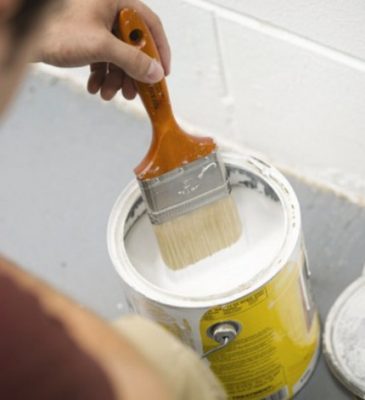 Can I store paint in an unheated garage?