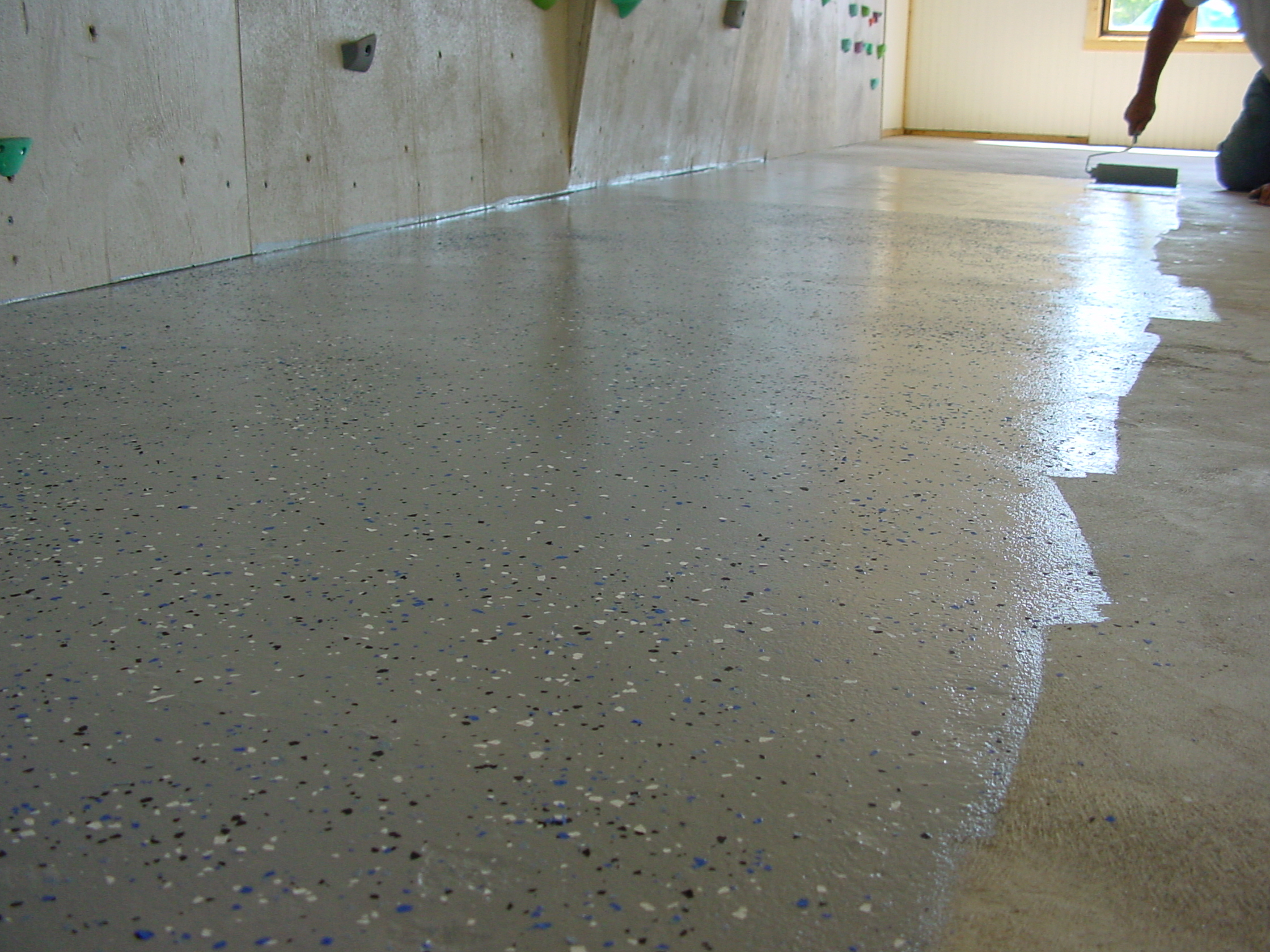 25 Basement Remodeling Ideas & Inspiration: Basement Cement Floor Paint