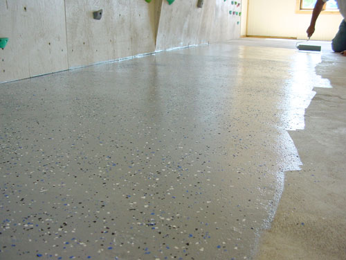 Ask Steve Maxwell How To Fix Concrete Floor Cracks With Epoxy Paint