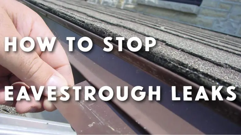 VIDEO TIP: Stop Eavestrough Leaks