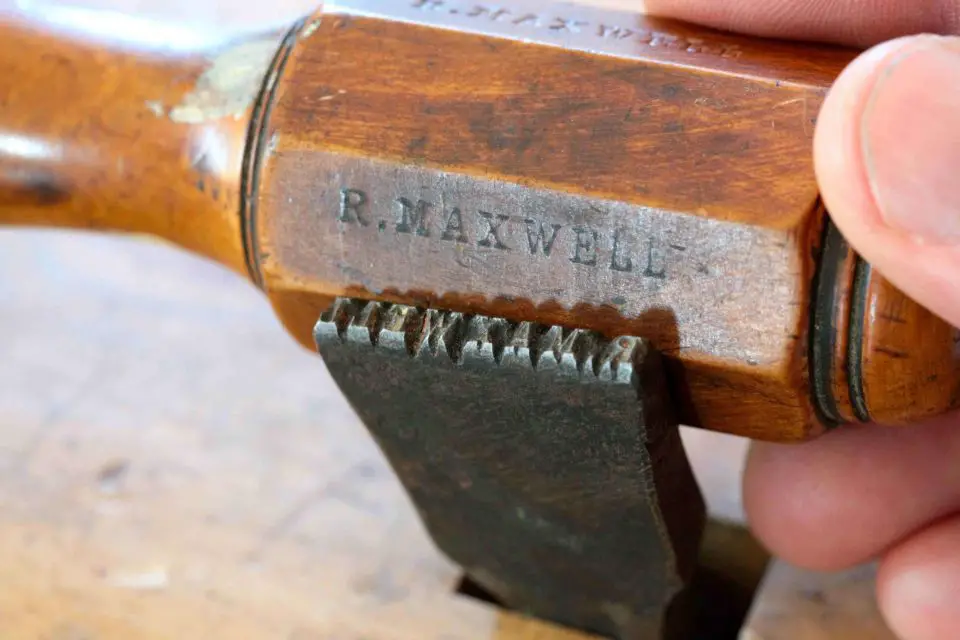 This is the steel stamp that my great grandfather used to mark is tools and some of his work, and I still use it today.