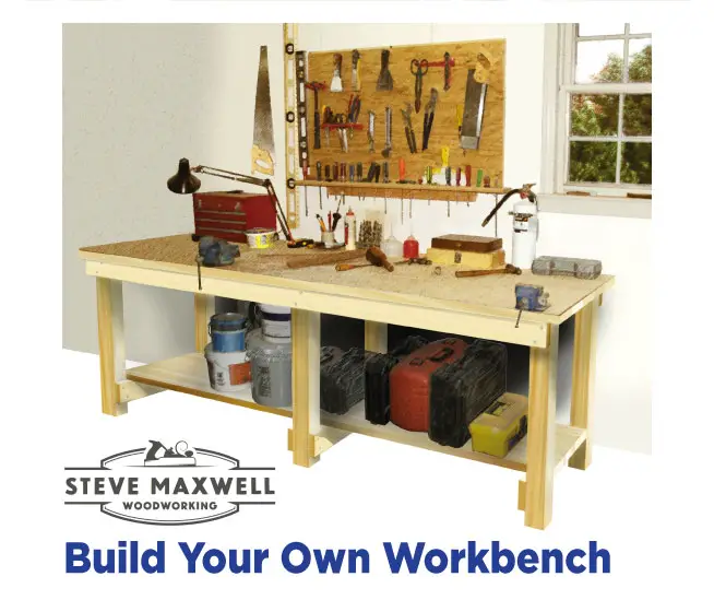 PLANS DOWNLOAD Build Your Own Workbench Baileylineroad