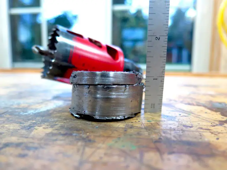 HOLE SAW VS. STEEL: Watch What This Tool Does to 3/4″-Thick Tractor Frame