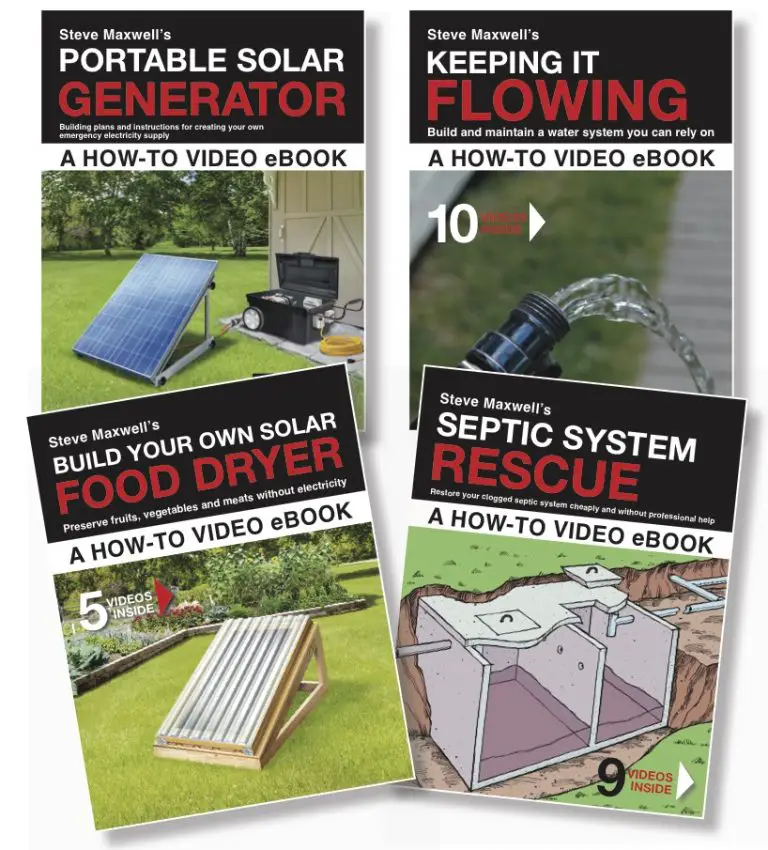 Steve Maxwell's DIY solar and water system eBooks