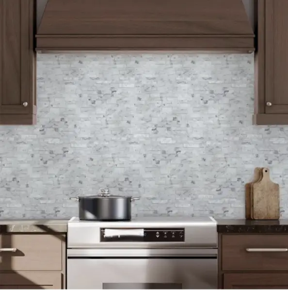 How To Install A Peel And Stick Tile Kitchen Backsplash