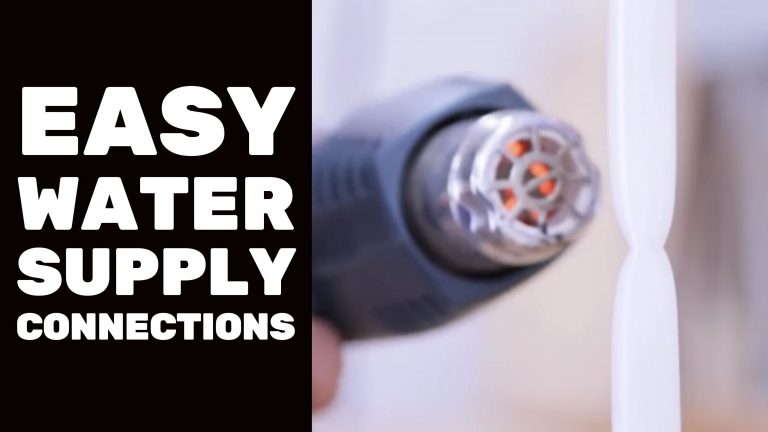 BASEMENT FINISHING COURSE VIDEO: Easy Water Supply Connections
