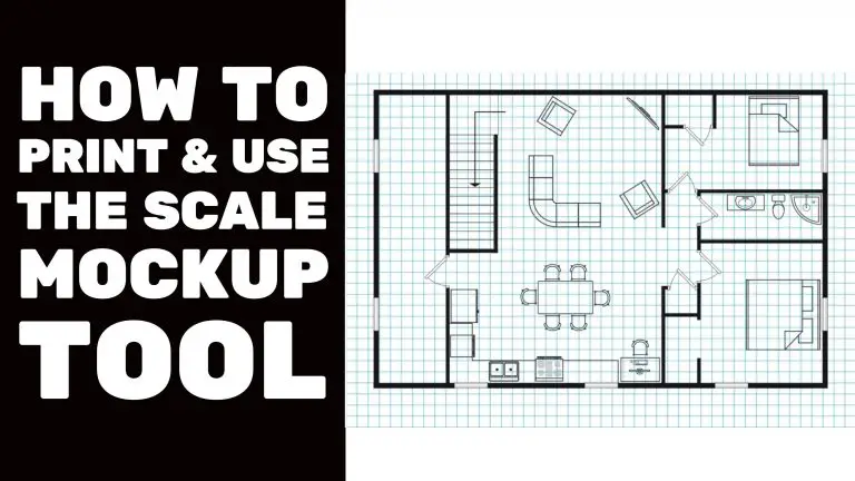 Blueprint of a house layout with caption.