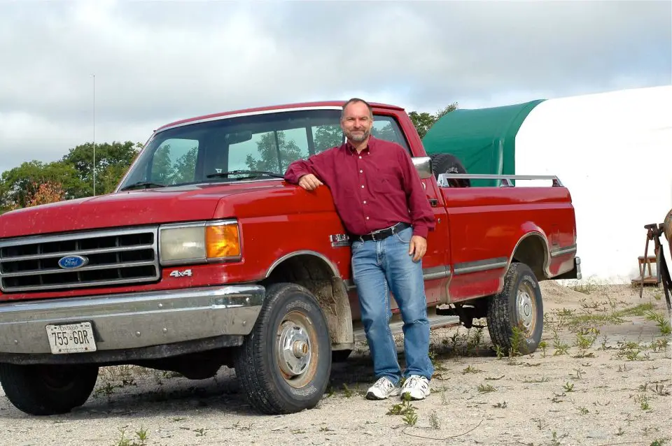 steve with truck