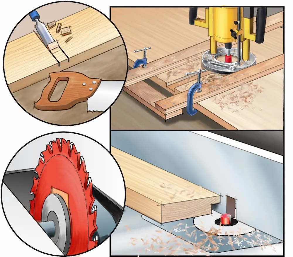 RABBETS & DADOS Understanding These Bedrock Woodworking Joints