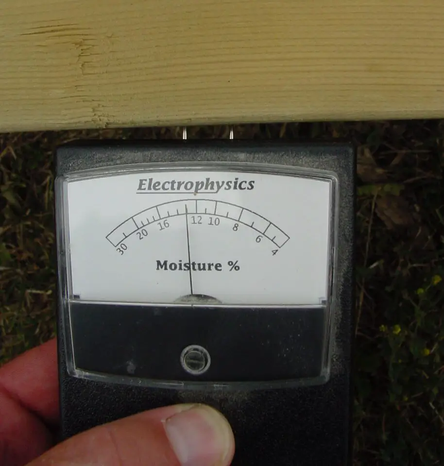 This simple, hand-held moisture meter takes the guesswork out of determining wood moisture levels.
