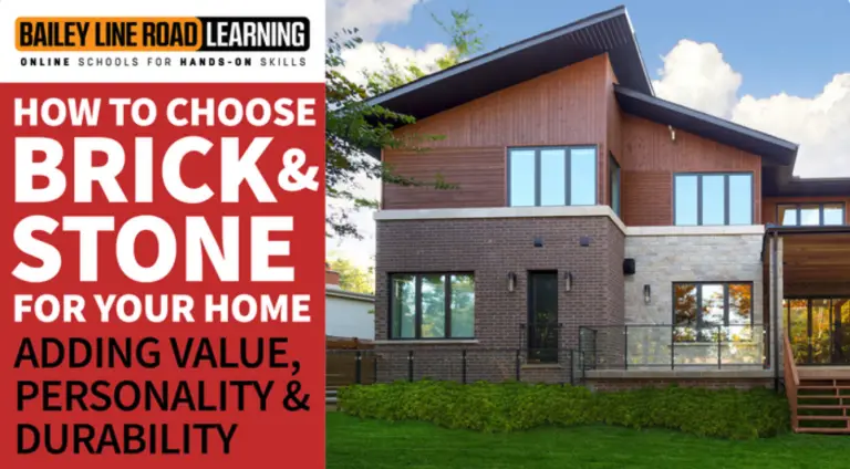 brick and stone online course