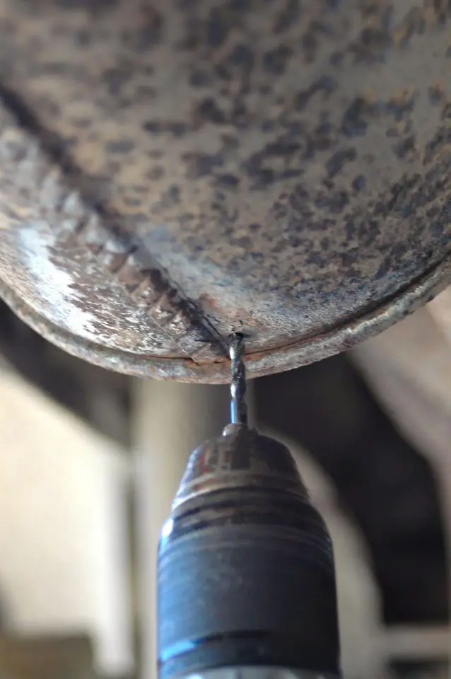 I drilled this water drainage hole at the lowest point in my muffler in 2002. Twenty one years later I’ve still got the same muffler and exhaust system. It’s not even made of stainless steel.