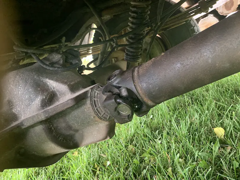 The lower universal joint on the driveshaft of my truck went bad in October 2019. I changed both top and bottom joints to be proactive about repairs even though only the bottom one needed changing..