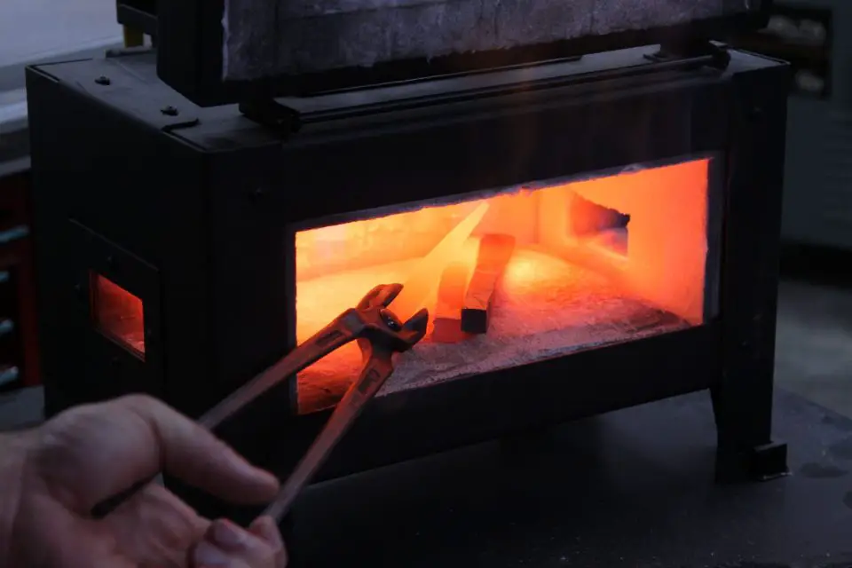 This is my forge in use making some steel wedges for splitting out blocks of building stone from bedrock. A forge opens a lot of creative possibilities.