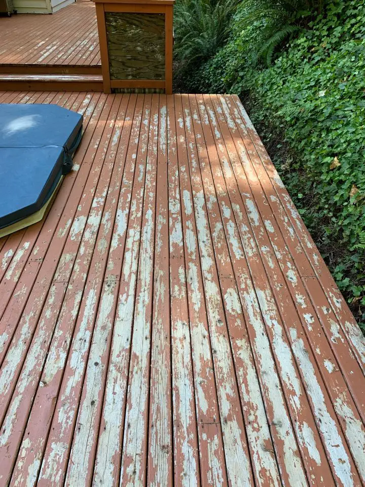 bad deck finish