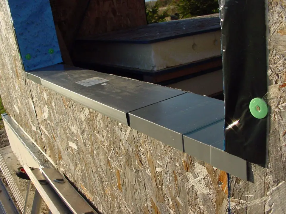 Plastic window sill pans offer “plan B” protection in the event that windows leak or installation details fail. It’s cheap insurance against hidden wet and rotten wall framing.