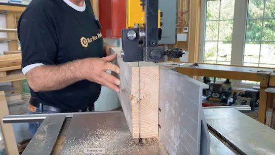 SAWING LUMBER THINNER: Detailed Video Tutorial on Resawing With The Bandsaw