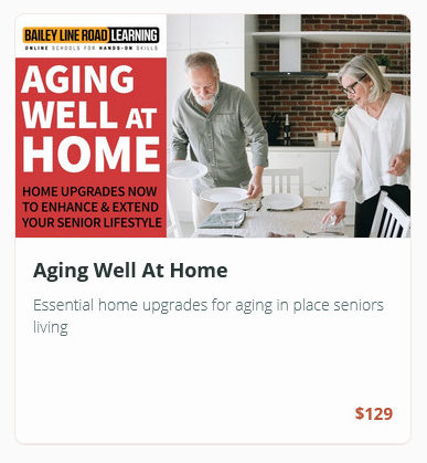 Couple planning home upgrades for senior living