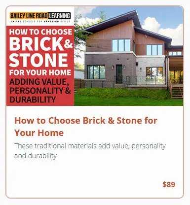 Guide to choosing brick and stone for home.