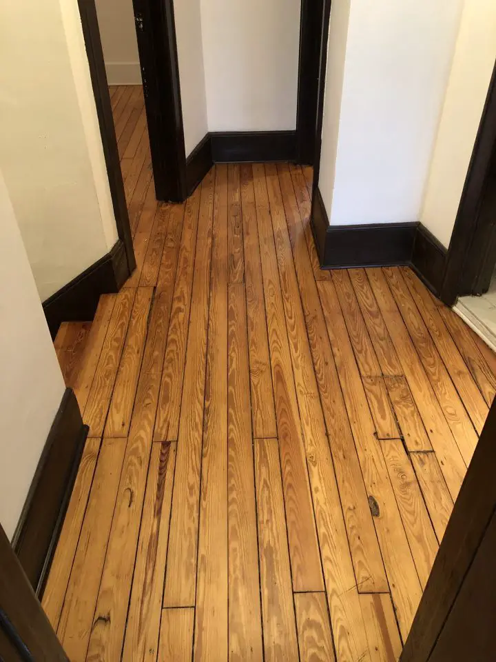 refinished hardwood floors