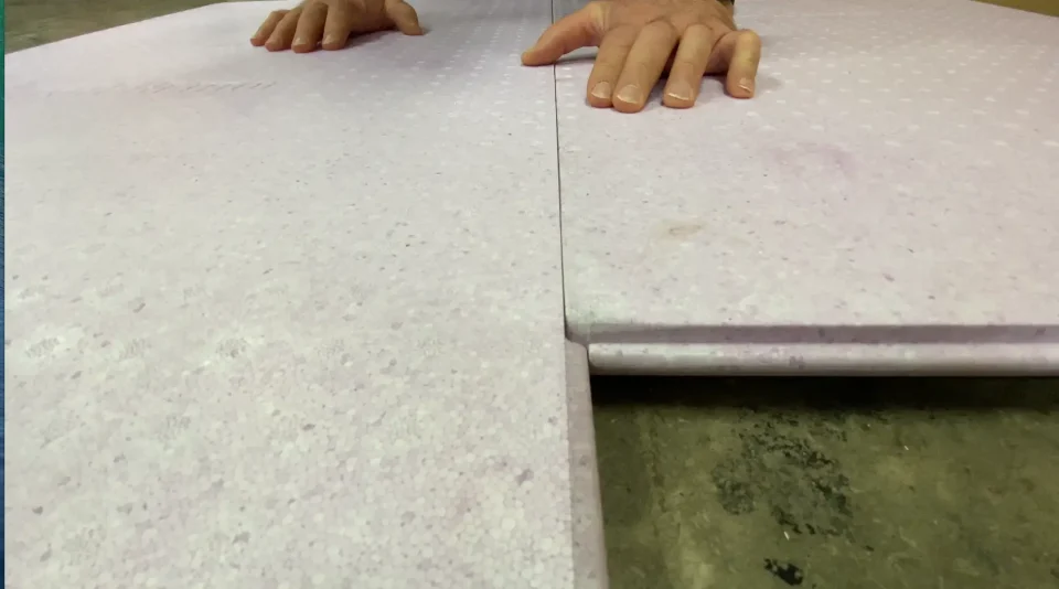 Installing interlocking foam flooring panels hands-on
