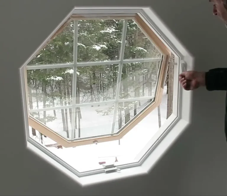 VIDEO TOUR: 81-year-old Marc Smith and His Octagonal Windows