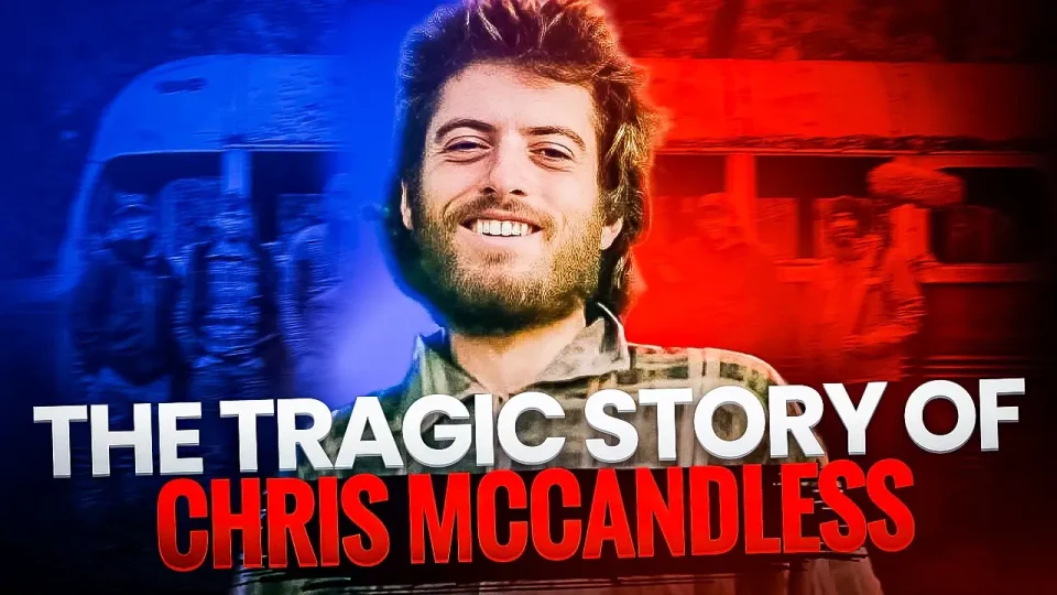 Chris McCandless tragic story documentary poster.