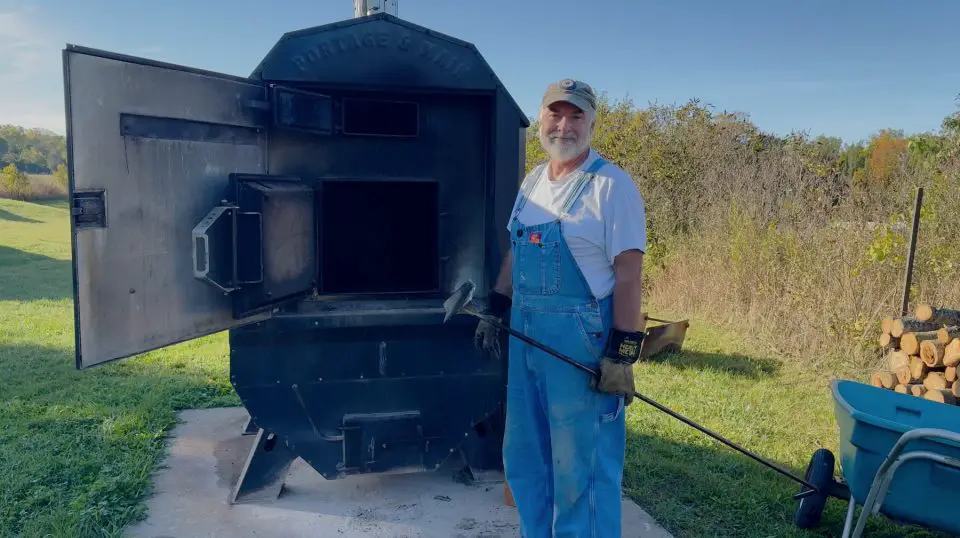 outdoor wood boiler