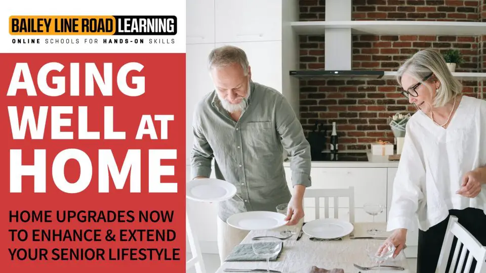 aging well at home online course