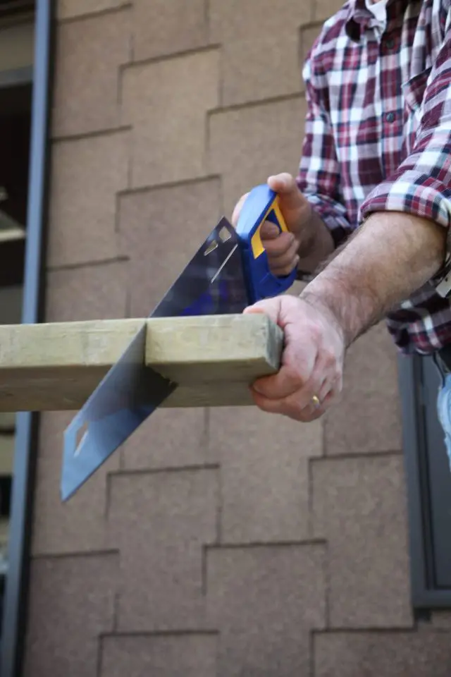 This is my favourite handsaw in action. Made by Irwin and called the Universal Handsaw, this is the best saw of its kind that I’ve used.