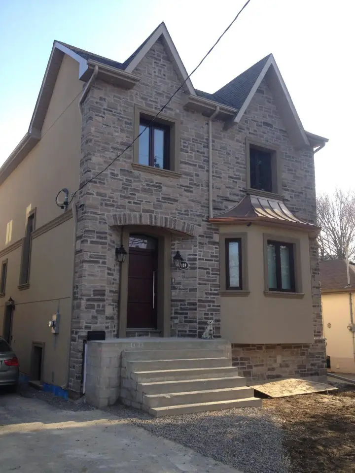 Built on the existing foundation of a 1950s bungalow, this Passive House in North York, Ontario, Canada used just $20 of energy to heat during its first winter month.