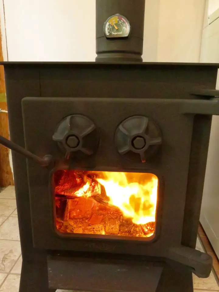 wood burning stove