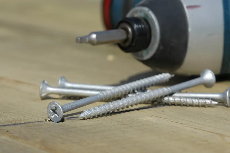 Wood screws like these high-performance SPAX screws drive more easily, they hold better and they resist corrosion much better than standard deck screws.