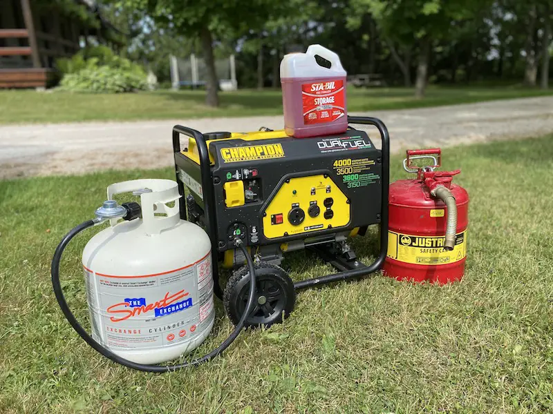 This is one of the best multi-fuel generators on the market. It burns three kinds of fuel and has other features which make it exceptional.