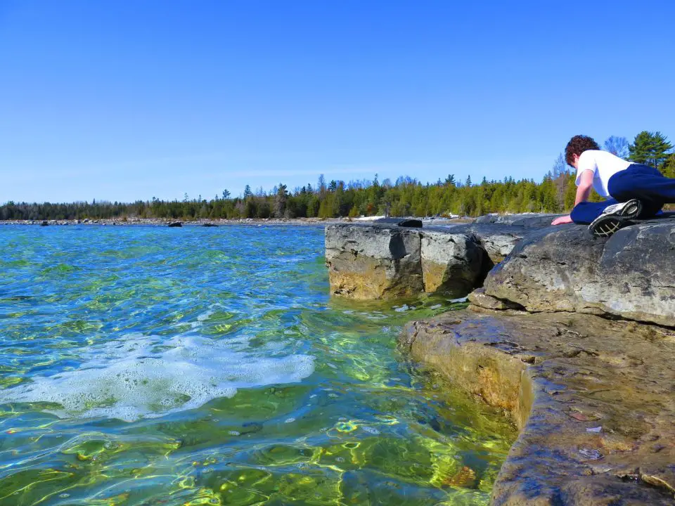 lakeshore rock