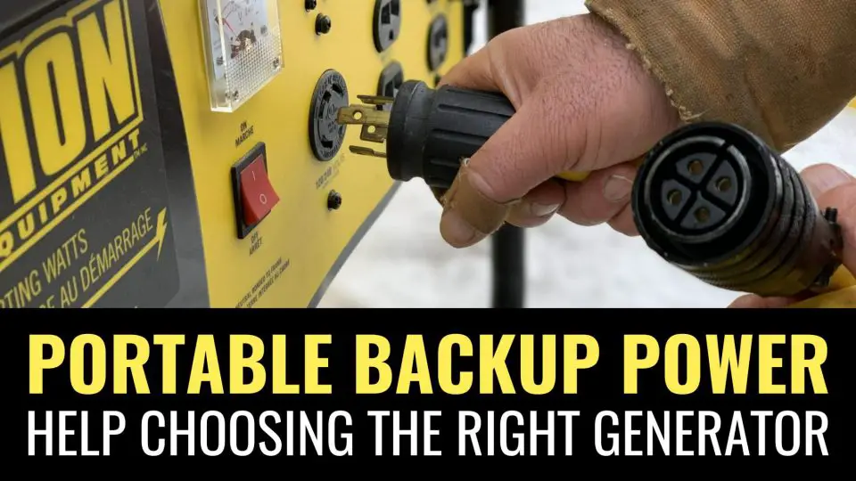 generator plug in
