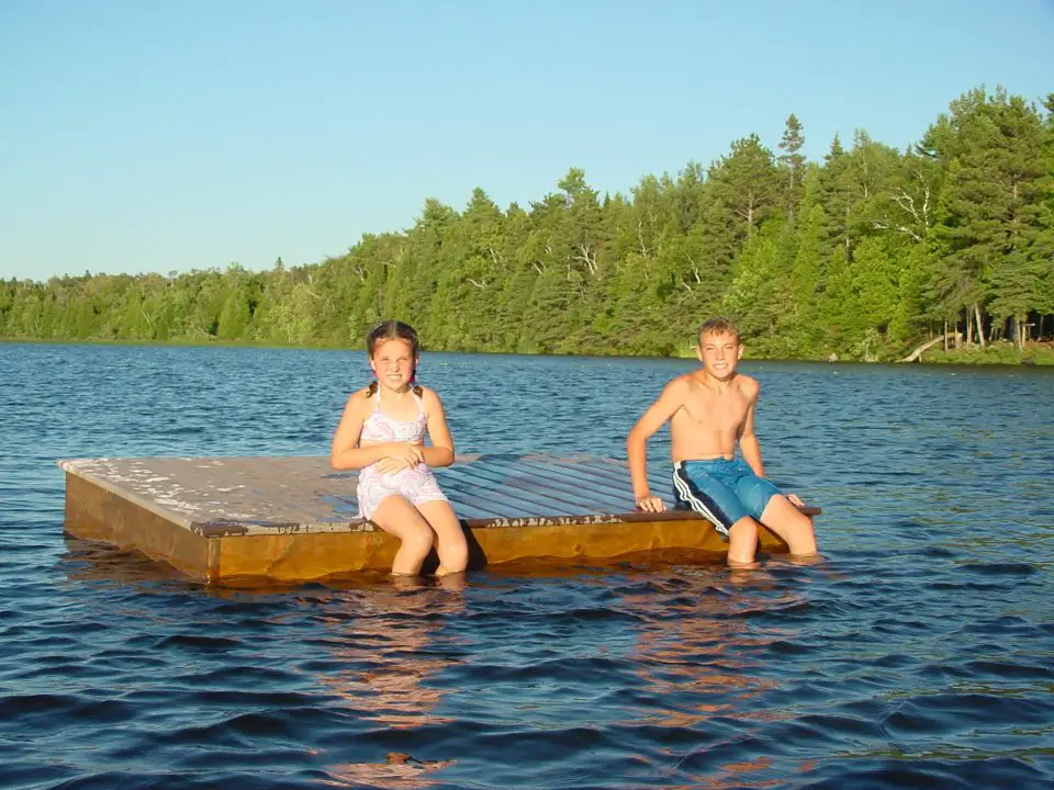 swimming raft
