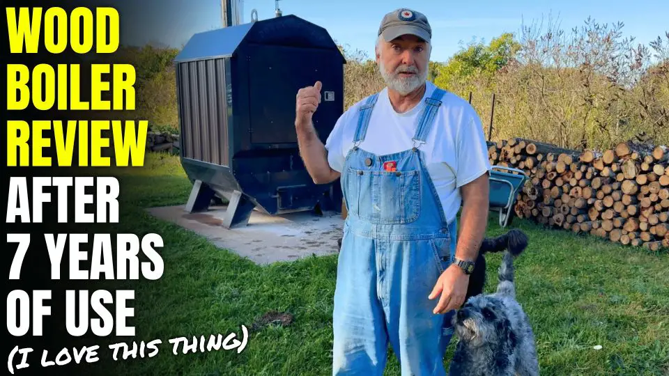 Man reviews wood boiler after 7 years of use.
