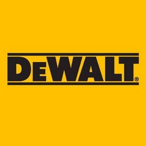 DeWalt logo on yellow background