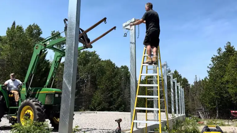 Steel Leg Installation Process