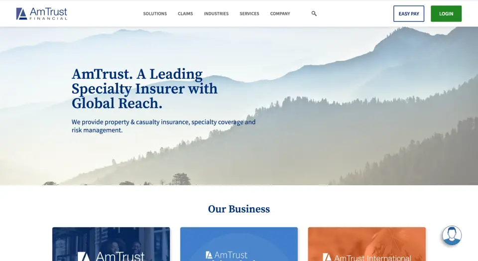 AmTrust Financial specialty insurance and risk management.