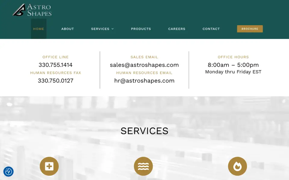 Astro Shapes contact info and office hours.