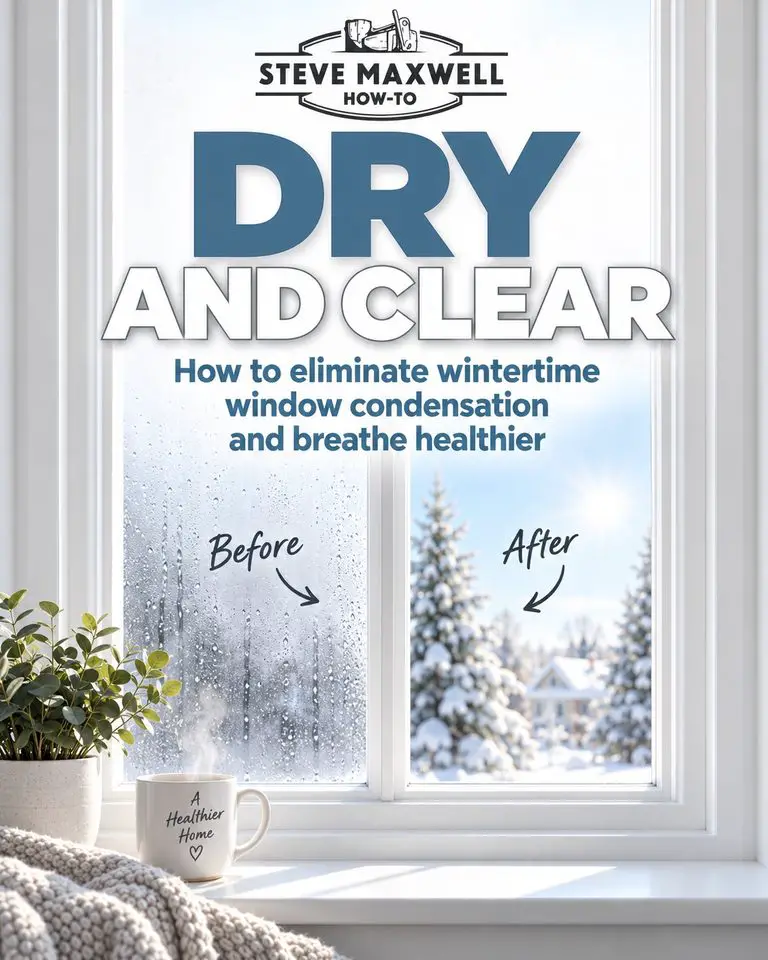 Clear winter windows, condensation elimination tips.