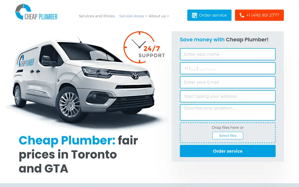 Cheap Plumber services in Toronto and GTA.